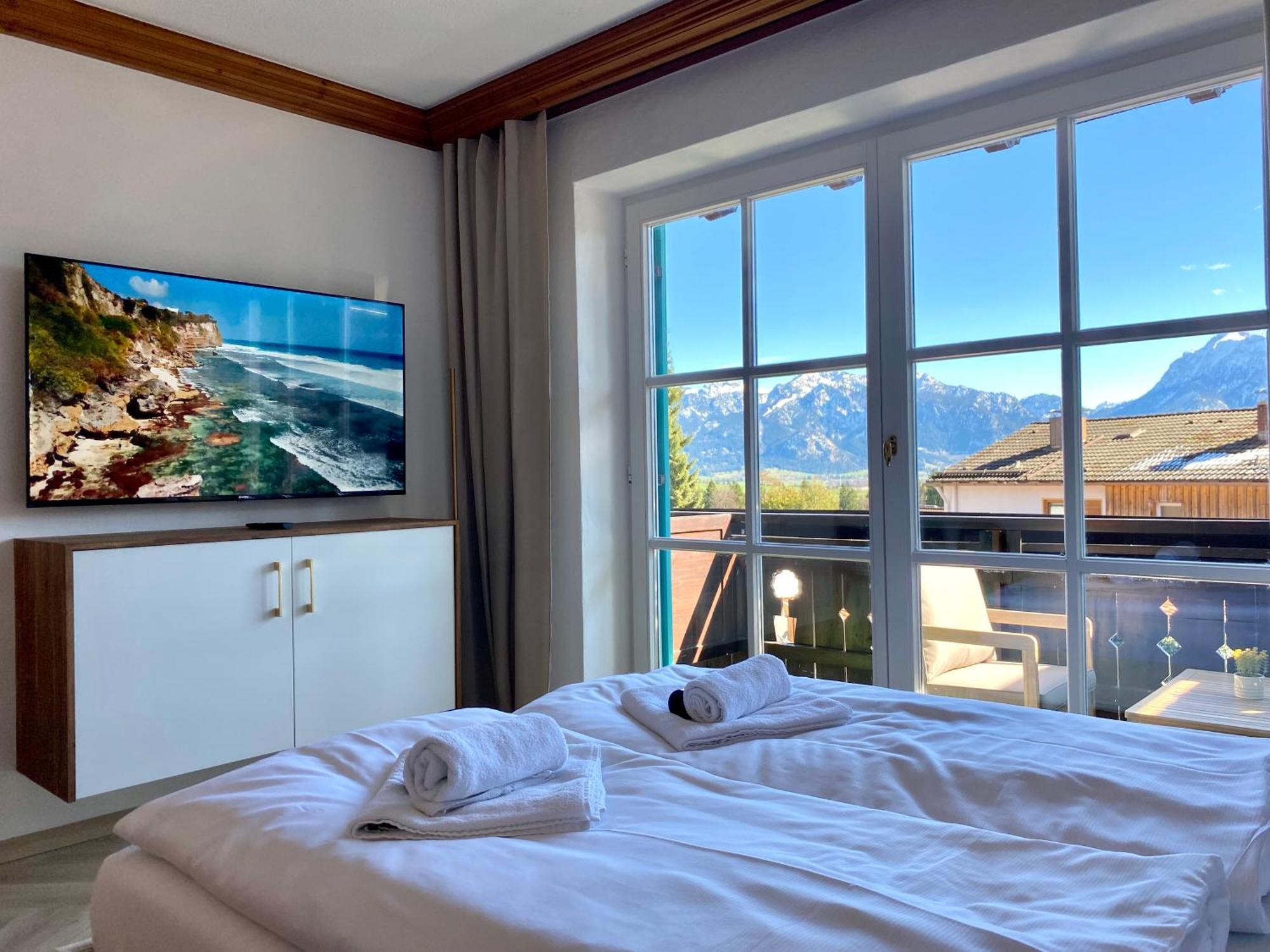 Best Butler I Romantic 4Two I Kueche I Balkon I Parken I Schlossblick Füssen Zewnętrze zdjęcie